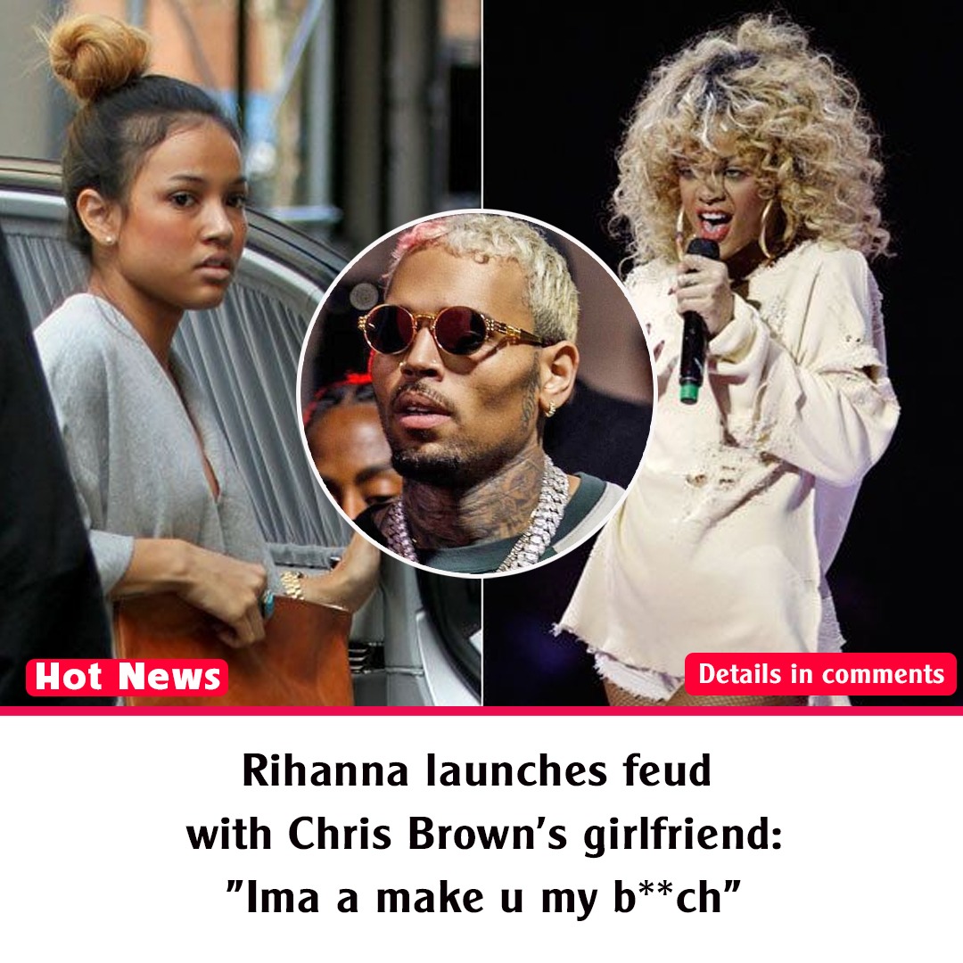 Rihanna Launches Feud With Chris Brown’s Girlfriend Usa Stories
