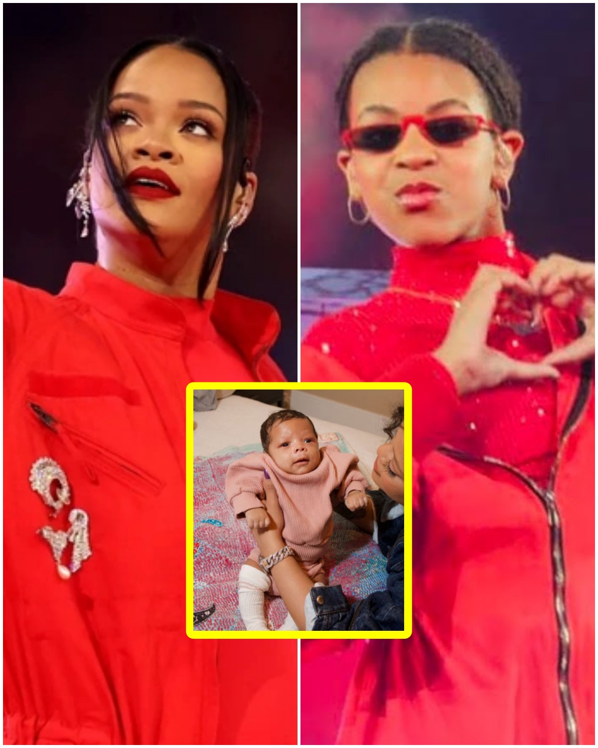 Rihanna Breaks Down In Tears As She Just Received An Enormous T From Blue Ivy For Her Newborn 